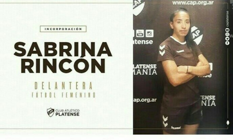 Sabrina Rinc�n y un debut so�ado en Platense